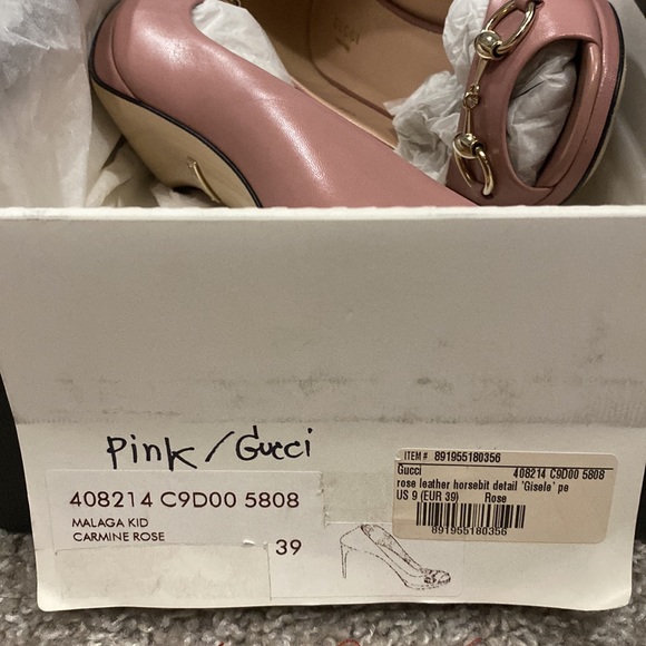 Gucci horsebit heels,size 9 ,used once,normal wear and tears - Picture 9 of 10